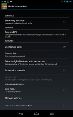 BlockLauncher Pro screenshot №1