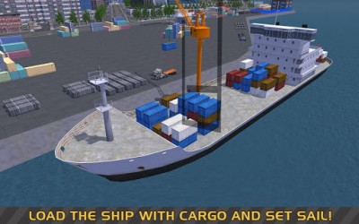 Truck & Crane SIM: Грузовое судно screenshot №7