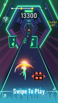 Music Blade: EDM Rhythm Runner screenshot №3