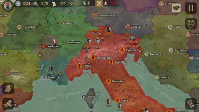 Great Conqueror: Rome War Game screenshot №2