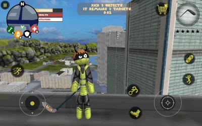 Stickman Rope Hero screenshot №4